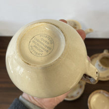 Load image into Gallery viewer, Mid Century Fosters Honeycomb Blonde Part Coffee Set Pot Cups Jug Etc