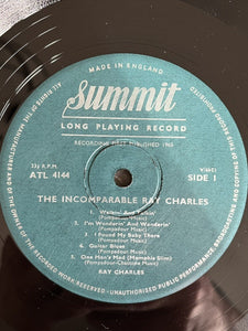 Ray Charles - The Incomparable Vinyl LP Mono 1965 ATL 4144 Rare Green Label