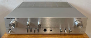 GRUNDIG V1000 Vintage Stereo Hi-Fi AMPLIFIER MM Phono 70w Silver Tested Working