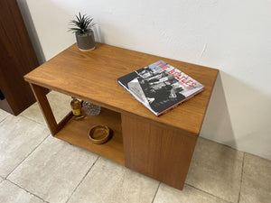 Mid Century McIntosh Tristor Metamorphic Teak Coffee Table Cocktail Trolley