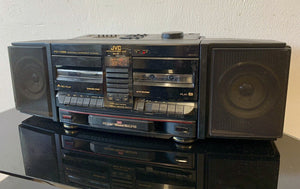 JVC PC-V88 Portable Component System Boombox 3D Hyper Bass Ghetto Blaster