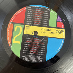 The Jam Snap! Double UK LP Vinyl 1983 SNAP1 EX-/EX Merch Sheet Polydor