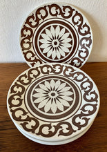 Load image into Gallery viewer, 6 x Vintage J &amp; G Meakin, Maidstone Bianca Brown &amp;  Cream Side Plates 7 Inches