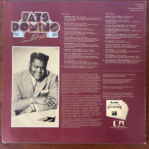 20 Greatest Hits - Fats Domino 1976 United Artists Rock N Roll Vinyl LP NM/EX+