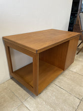 Load image into Gallery viewer, Mid Century McIntosh Tristor Metamorphic Teak Coffee Table Cocktail Trolley