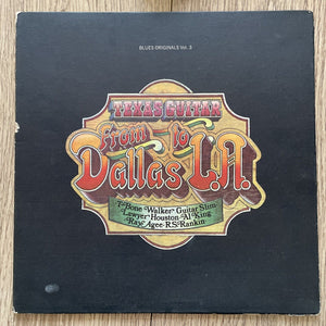 TEXAS GUITAR FROM DALLAS TO L.A. Vinyl LP US Press EX/VG+ T-Bone Walker, etc