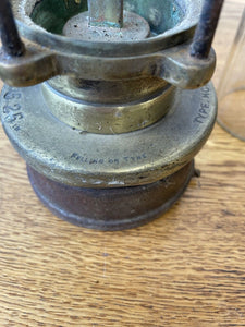 Patterson HCP Miners Lamp 29cm Rare Lamp