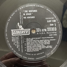 Load image into Gallery viewer, The Ventures In Space STEREO Vinyl LP UK 1st Press EX/VG SLBY 1189 Surf Rock