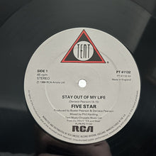 Load image into Gallery viewer, Five Star - Stay Out My Life 12” Vinyl Single VG+/Ex Disco 1987