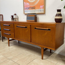 Load image into Gallery viewer, Original Retro Mid Century 1960s Teak Sideboard Credenza Media Unit