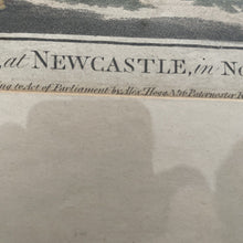 Load image into Gallery viewer, Original antique print, BLACKFRIARS, NEWCASTLE, NORTHUMBERLAND, Boswell, 1786