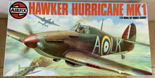Load image into Gallery viewer, Vintage Airfix Kit 1/24 scale Hawker Hurricane Mk1
