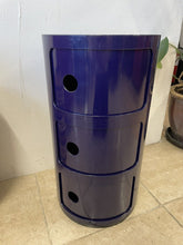 Load image into Gallery viewer, Kartell Componibili Storage Unit Post Modern By Anna Castelli Ferrieri Blue