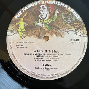 GENESIS A Trick Of The Tail LP Charisma A3/B3 VG+/VG+ 1976 Gatefold & Inner