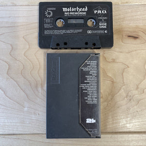 Motorhead - No Remorse Cassette Tape - Bronze / Pro 1984 PROMC5 823 300-4 Rare
