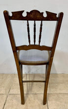 Load image into Gallery viewer, Pair Of Antique Matching Victorian Bedroom Occasional Chairs