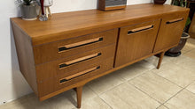 Load image into Gallery viewer, Original Retro Mid Century 1960s Teak Sideboard Credenza Media Unit