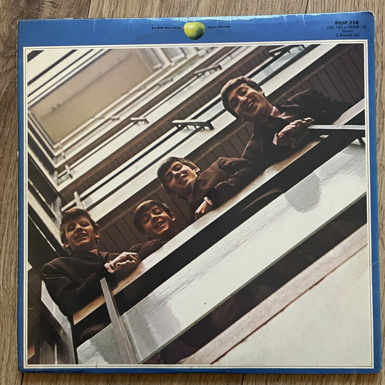 The Beatles ‎– 1967-1970 (The Blue Album) UK Apple PCSP 718 1st