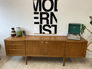 McIntosh “Dunfermline” Teak Sideboard  Vintage Mid Century Modern Tom Robertson