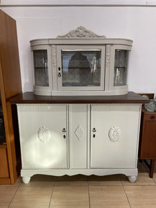 Large Antique French Buffet Deux Corps, Sideboard, Dresser Cabinet (REDUCED)