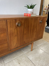 Load image into Gallery viewer, Vintage Teak Mid Century Sideboard Credenza Drinks Cabinet