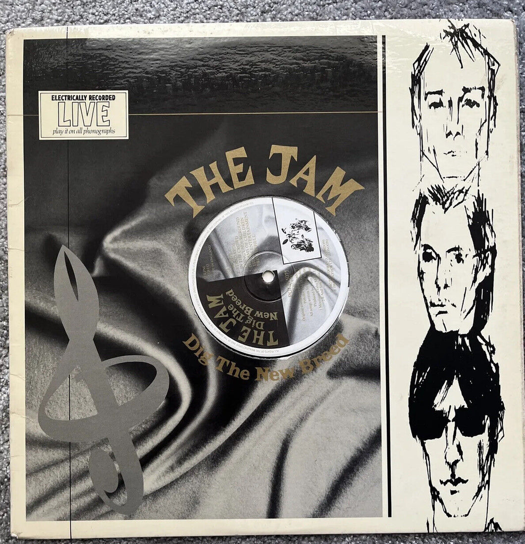 The Jam - Dig The New Breed Vinyl Lp 1982 Punk Mod POLD5075 Vg+/Vg+ Die Cut