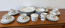 Load image into Gallery viewer, 32 Piece Newcor Copenhagen Dinner Service - Dinner Plates, Bowls, Cups, etc