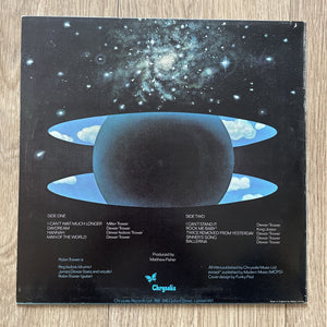 ROBIN TROWER - TWICE REMOVED FROM YESTERDAY UK 1ST PRESS 1973 VINYL LP EX/EX