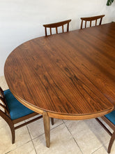 Load image into Gallery viewer, Large MCM Round Danish Rosewood Extending Dining Table Niels Koefoed Hornslet