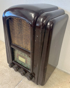 Vintage FERRANTI 145 Bakelite Valve Radio