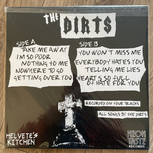 Rare The Dirts White Vinyl LP 2020 Ltd Edition of 50 Copies Punk Lo-FI Sealed