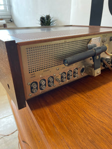 Rare Vintage 1968 Pioneer SX-700T Amplifier/Receiver In Teak And Silver GWO.