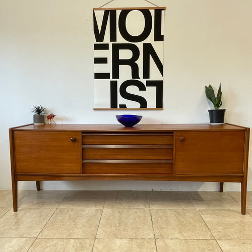 Stunning Mid Century Teak Sideboard Credenza Da Silva John Herbert For Younger.