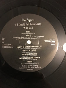 THE POGUES LP 1988 ‘IF I SHOULD FALL FROM GRACE WITH GOD’ NYR1. EX/EX 1st Press.