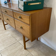 Load image into Gallery viewer, Meredew Mid Century Modern Teak Sideboard/Dressing Table/Chest Of Drawers