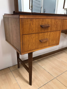 Superb Mid Century 1960s Teak Dressing Table/Desk “Vespa” By Gimson And Slater.