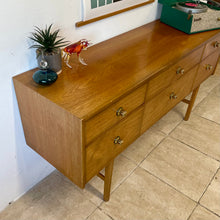 Load image into Gallery viewer, Meredew Mid Century Modern Teak Sideboard/Dressing Table/Chest Of Drawers