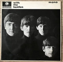 Load image into Gallery viewer, With The Beatles Rare 2nd UK Mono Press Vinyl LP 1N/1N MKT Tax EX/EX Loud.