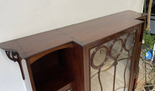 Load image into Gallery viewer, Stunning Mahogany Arts And Crafts Art Nouveau Display Cabinet Salmon Bros London.