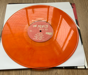 The Misfits - Static Age LP - Orange Vinyl Rare Russian Press DV007 NM/NM.