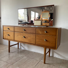 Load image into Gallery viewer, Meredew Mid Century Modern Teak Sideboard/Dressing Table/Chest Of Drawers