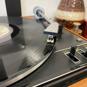 Vintage Bush Arena Badged Garrard AP 76 Transcription Turntable.