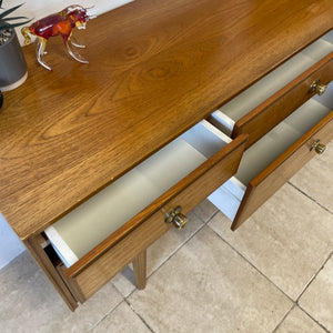 Meredew Mid Century Modern Teak Sideboard/Dressing Table/Chest Of Drawers