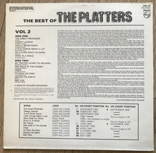 Load image into Gallery viewer, THE PLATTERS - The Best Of The Platters Vol 2 (LP) VG+/VG+