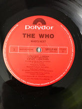 Load image into Gallery viewer, The Who “Who’s Next” 1983 Re-issue Vinyl LP SPELP 49 EX+/EX+.