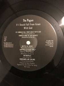 THE POGUES LP 1988 ‘IF I SHOULD FALL FROM GRACE WITH GOD’ NYR1. EX/EX 1st Press.