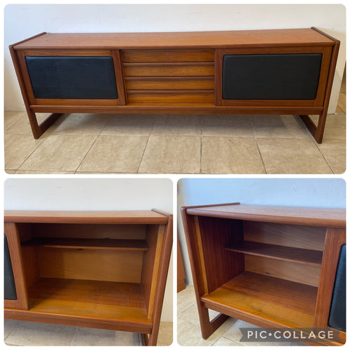 Stunning Mid Century Modern Teak Sideboard Credenza by EoN Elliots Of Newbury.